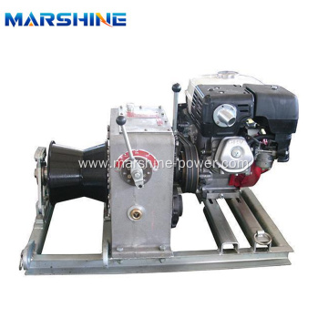 8Ton Single Drum Gasoline Engine Powered Winch